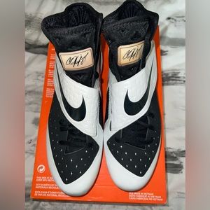 Nike CJ81 Elite TD Cleat White/Black